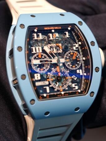 Richard Mille Replica Watch RM 011 Blue Ceramic